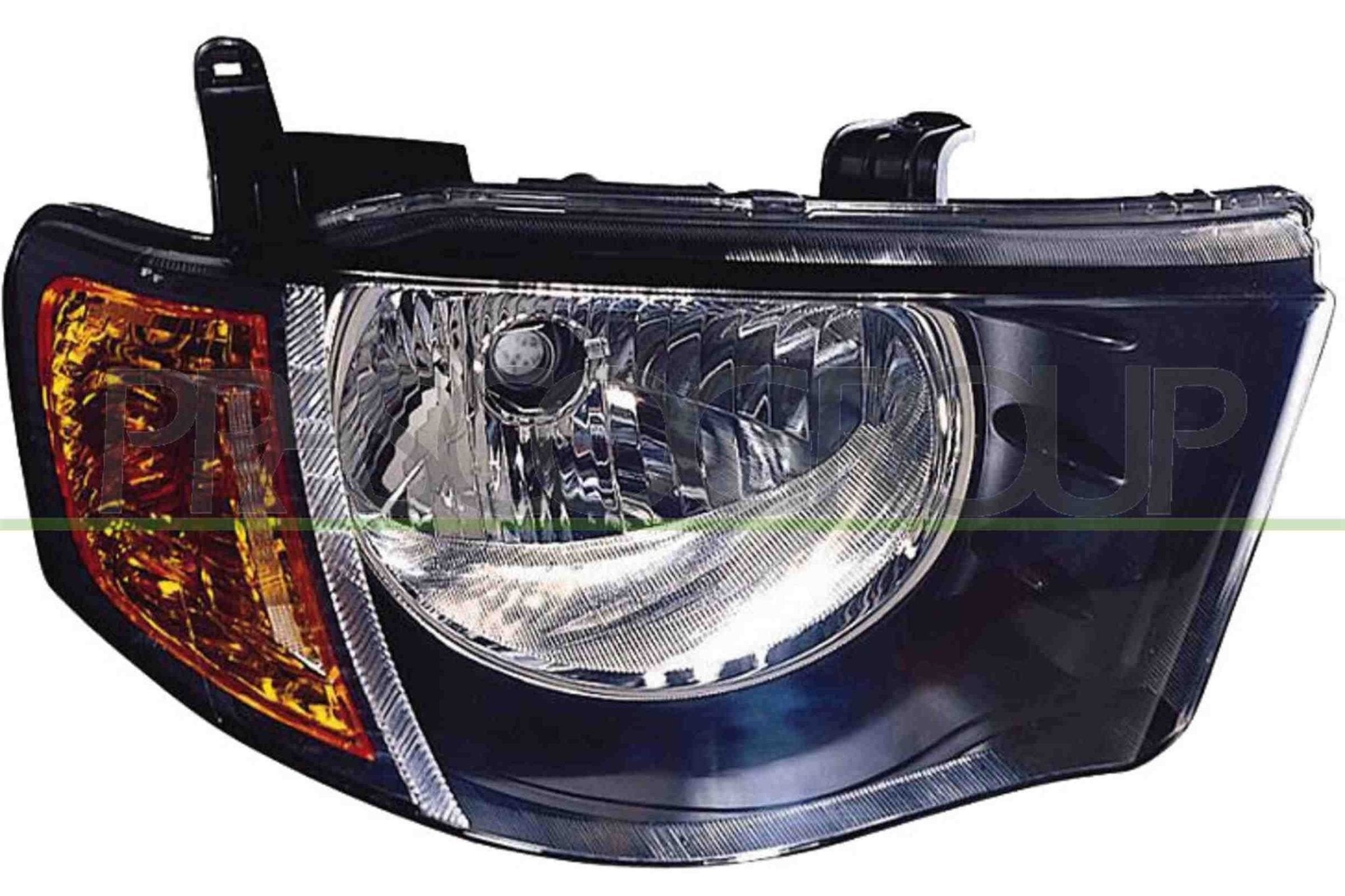 FANALE / FARO ANTERIORE DESTRO MITSUBISHI L200 KB4T 2.5 D - ID DAL 2005 AL 2015 - Autoricambi4x4