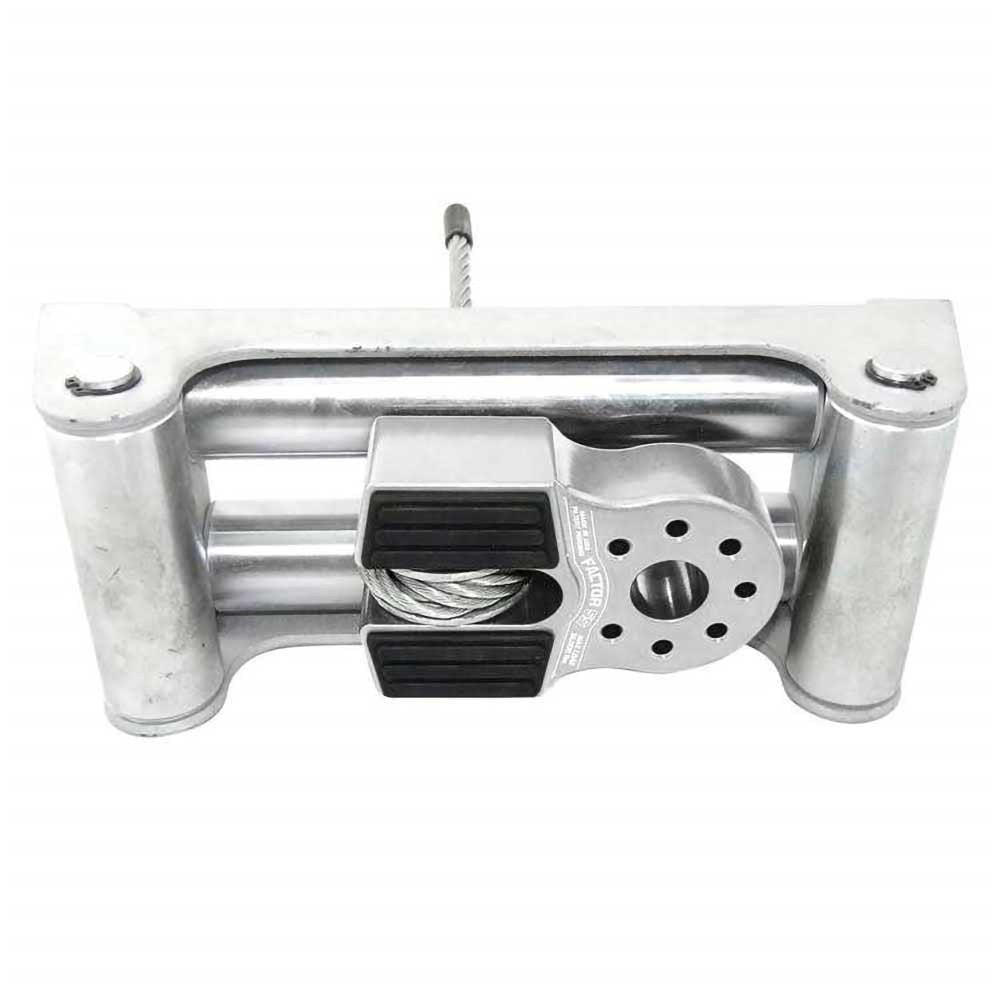 Flatlink con perno in titanio e protezione in gomma grigia Factor 55 - Autoricambi4x4