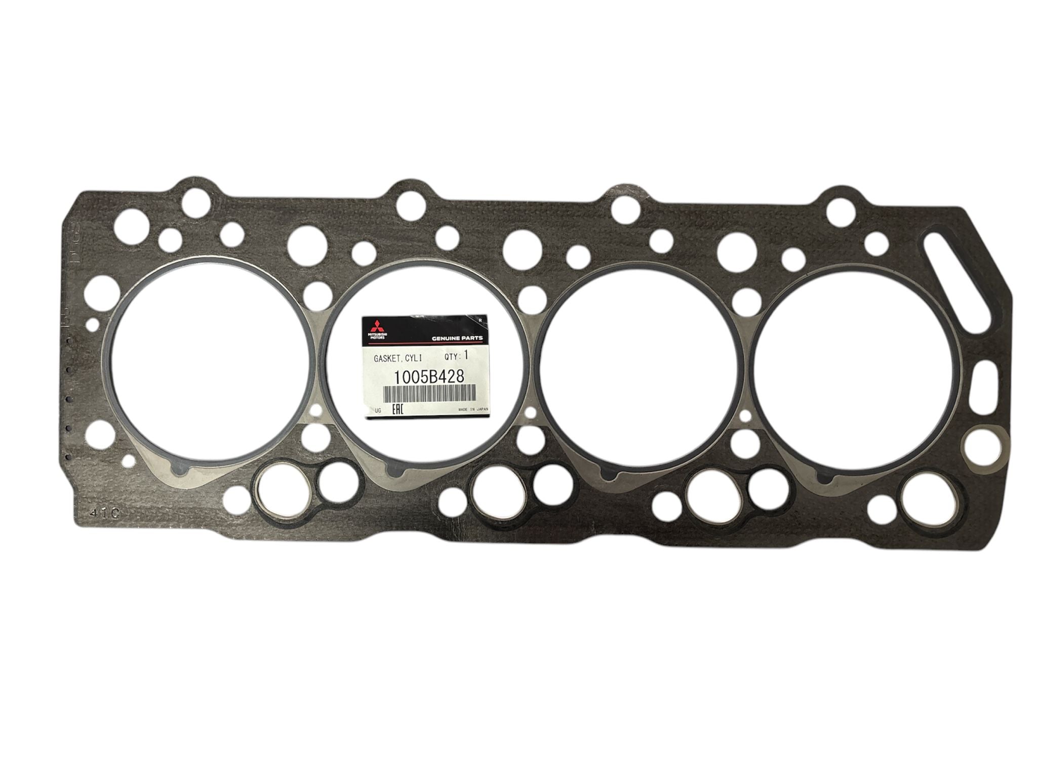 GUARNIZIONE TESTATA MOTORE MITSUBISHI L200/ PAJERO 2.5 (ORIGINALE) 5 TACCHE - Autoricambi4x4