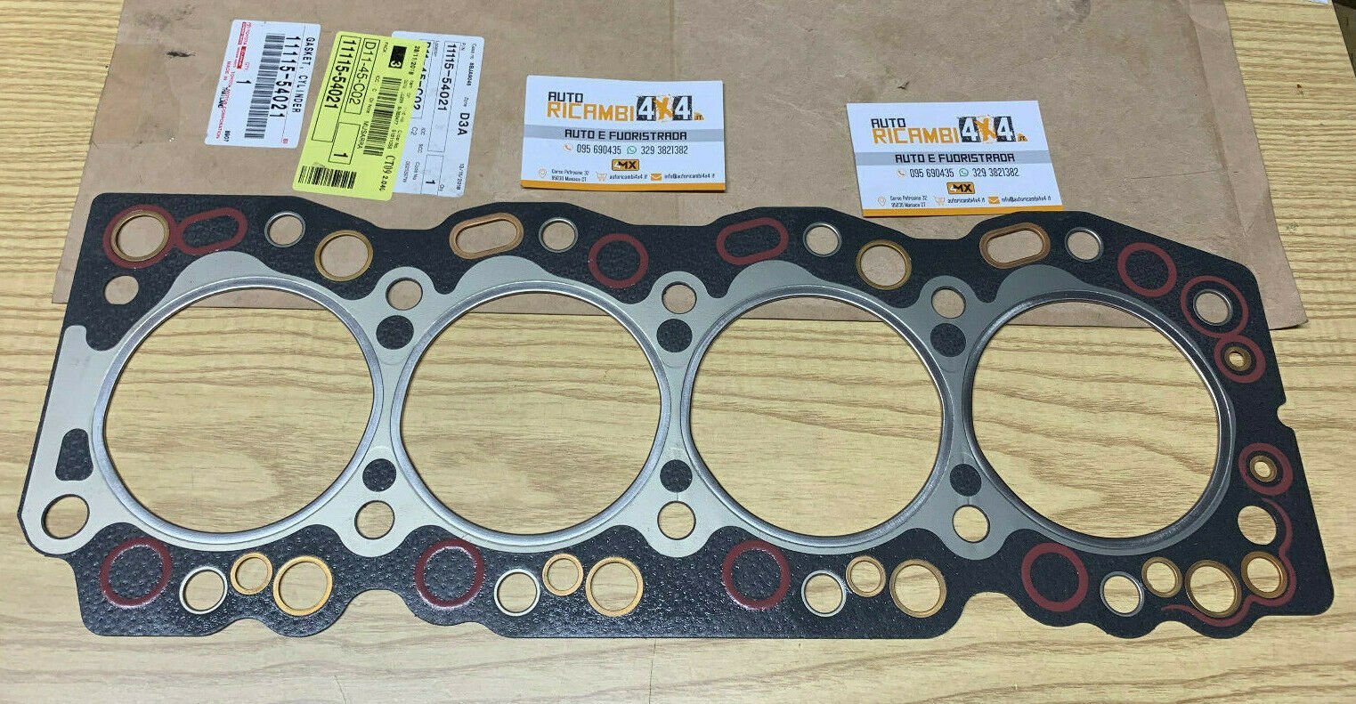 GUARNIZIONE TESTATA TOYOTA LAND CRUISER (LJ70) 2.4 (ORIGINALE) - Autoricambi4x4