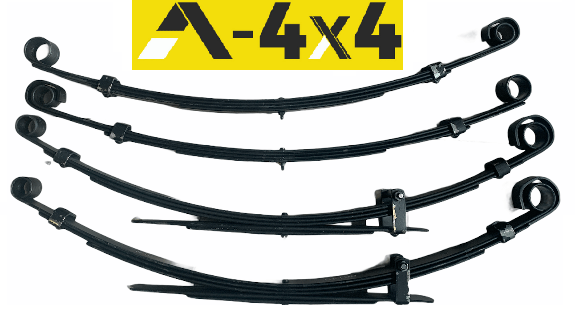 KIT 4 BALESTRE +5CM SUZUKI SJ410/ SJ413/ SAMURAI/ SANTANA - Autoricambi4x4
