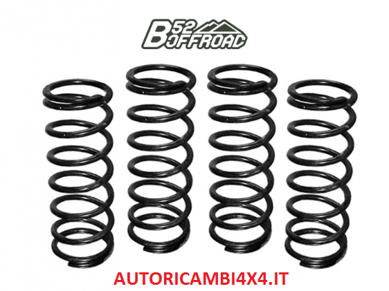 KIT 4 MOLLE +4 CM/+5 CM B52 OFFROAD LAND ROVER DISCOVERY 2 (TD5) - Autoricambi4x4