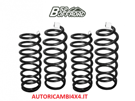 KIT 4 MOLLE +5 CM B52 OFFROAD TOYOTA LJ70/LJ73 FARO TONDO/ROTONDO - Autoricambi4x4