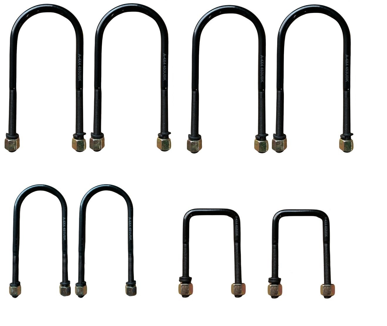 KIT 8 U - BOLT/ CAVALLOTTI BALESTRA NISSAN PATROL TR 2.8/ 3.3 - Autoricambi4x4