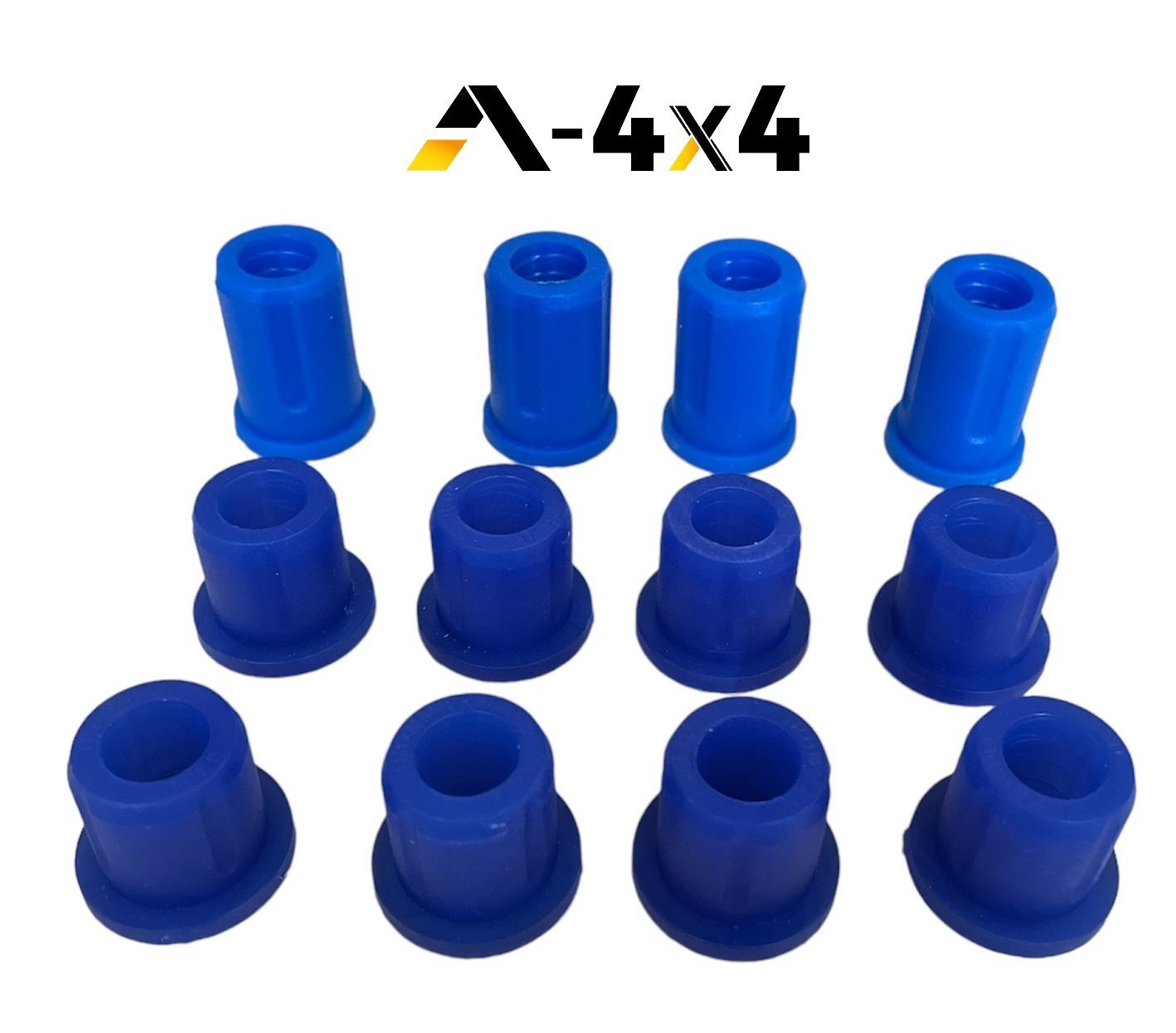 KIT BOCCOLE BALESTRE ANTERIORI IN POLIURETANO TOYOTA HILUX (modello a 4 balestre) - Autoricambi4x4