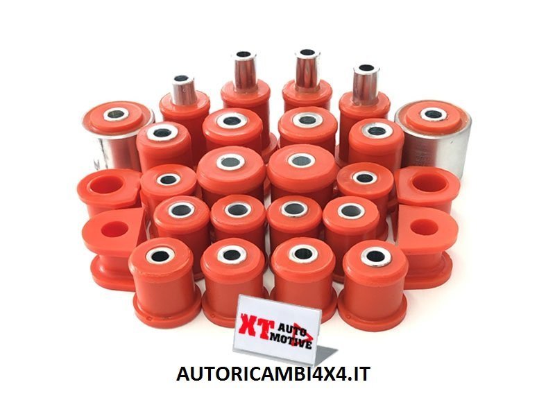 KIT COMPLETO BOCCOLE MITSUBISHI PAJERO V60 DAL 2000 - MITSUBISHI PAJERO V80 DAL 2000 - Autoricambi4x4