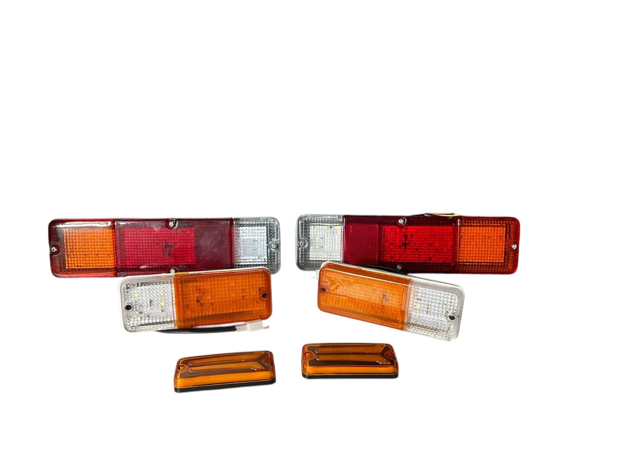 KIT COMPLETO FANALI A LED SUZUKI SJ410/ SJ413/ SAMURAI/ SANTANA - Autoricambi4x4