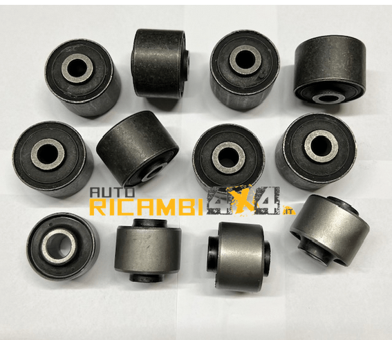 KIT COMPLETO SILENTBLOCK/BOCCOLE TOYOTA LAND CRUISER LJ 70 - 73 / KZJ 70 - 73 FARO QUADRO - Autoricambi4x4