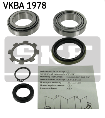 KIT CUSCINETTO RUOTA ANTERIORE SUZUKI SAMURAI 1.0 - 1.3 - 1.9/ SJ413 - Autoricambi4x4