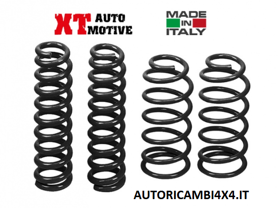 KIT DI 4 MOLLE +4CM JEEP CHEROKEE KK DAL 2007 AL 2013 - Autoricambi4x4