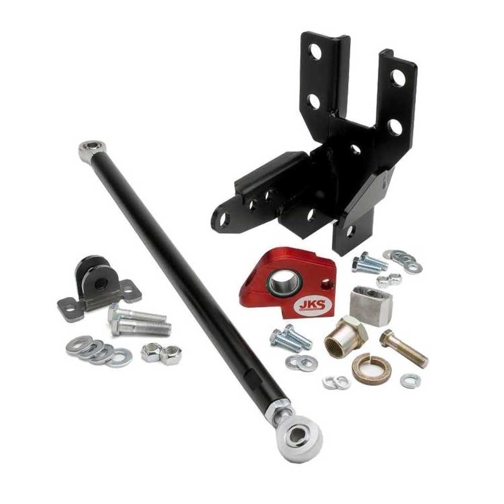 Kit di rinforzo barra di collegamento anteriore e albero del settore JKS - Autoricambi4x4