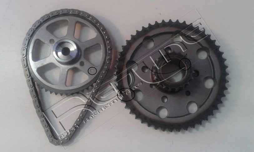 KIT DISTRIBUZIONE A CATENA NISSAN X - TRAIL (T30) 2.2 dCi / Di - Autoricambi4x4