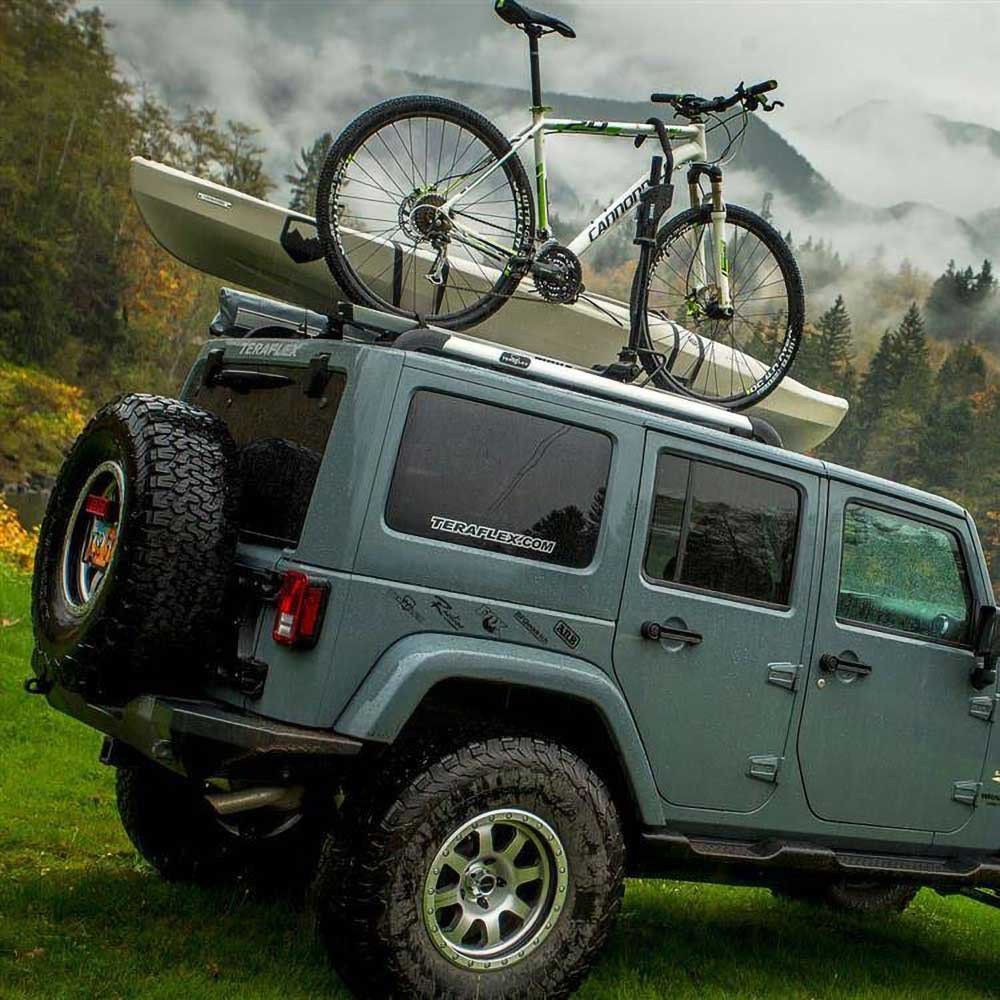 Kit principale portapacchi argento TeraFlex Nebo - Autoricambi4x4