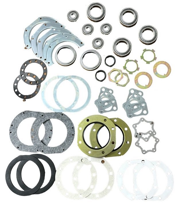 KIT REVISIONE BOCCE STERZO + KIT CUSCINETTI RUOTA TOYOTA LAND CRUISER LJ70 FARO TONDO/ HILUX/ BJ40/ BJ42 - Autoricambi4x4