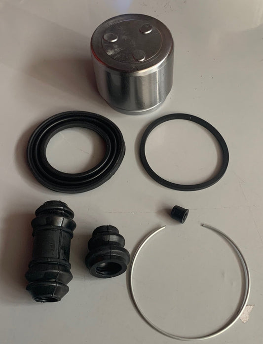 KIT REVISIONE PINZA FRENO ANTERIORE MITSUBISHI PAJERO I / L200 (PISTONE: 57mm) - Autoricambi4x4