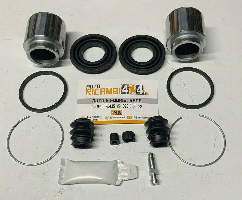 KIT REVISIONE PINZA FRENO ANTERIORE MITSUBISHI PAJERO II/ L200 (PISTONI: 43mm) - Autoricambi4x4
