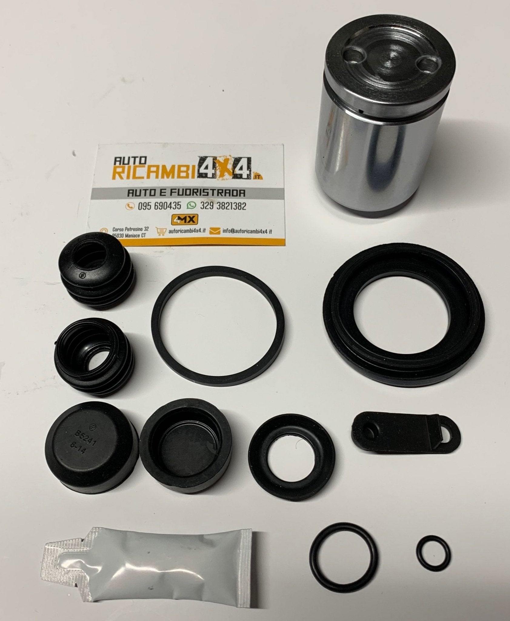 KIT REVISIONE PINZA FRENO POSTERIORE NISSAN CABSTAR (Pistone: 46mm) - Autoricambi4x4