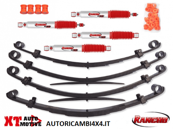 KIT RIALZO +5CM COMPLETO PER SUZUKI SJ E SAMURAI (tutti gli anni) REGOLABILE - Autoricambi4x4