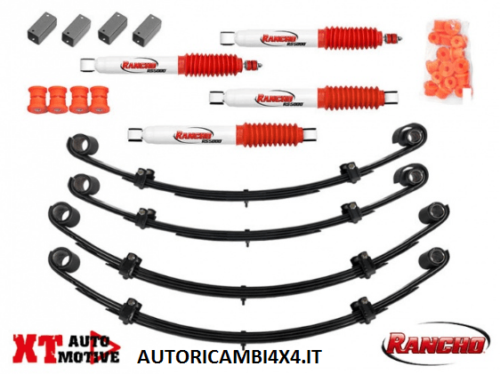 KIT RIALZO +7,5CM COMPLETO PER SUZUKI SJ E SAMURAI (tutti gli anni) - Autoricambi4x4