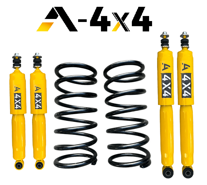 KIT RIALZO COMPLETO A - 4X4 +5 CM MITSUBISHI PAJERO V20 '92 - '99 - Autoricambi4x4