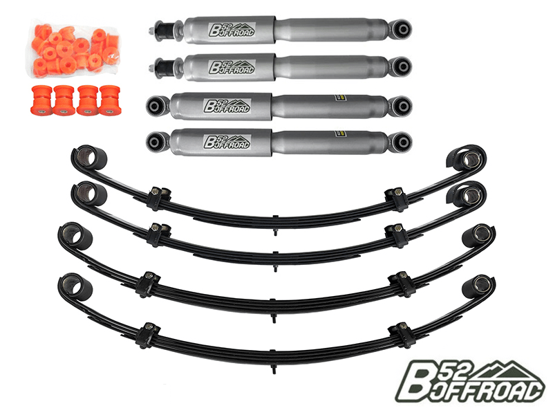 KIT RIALZO COMPLETO B52 +5 CM SUZUKI SJ410/ SJ413/ SAMURAI/ SANTANA - Autoricambi4x4