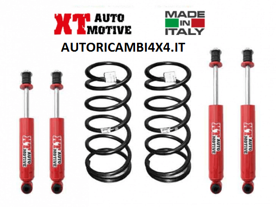 KIT RIALZO COMPLETO XT AUTOMOTIVE +4 CM PER HYUNDAI TERRACAN - Autoricambi4x4