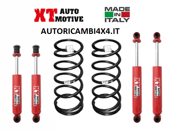 KIT RIALZO COMPLETO XT AUTOMOTIVE +5 CM PER MITSUBISHI PAJERO SPORT - Autoricambi4x4