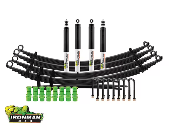 KIT RIALZO IRONMAN+5CM SUZUKI SJ410/ SJ413/ SAMURAI/ SANTANA - Autoricambi4x4