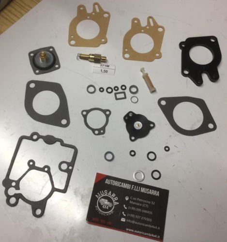KIT RIPARAZIONE CARBURATORE PANDA/UNO 750/1000 FIRE Y10 WEBER 32TLF - Autoricambi4x4