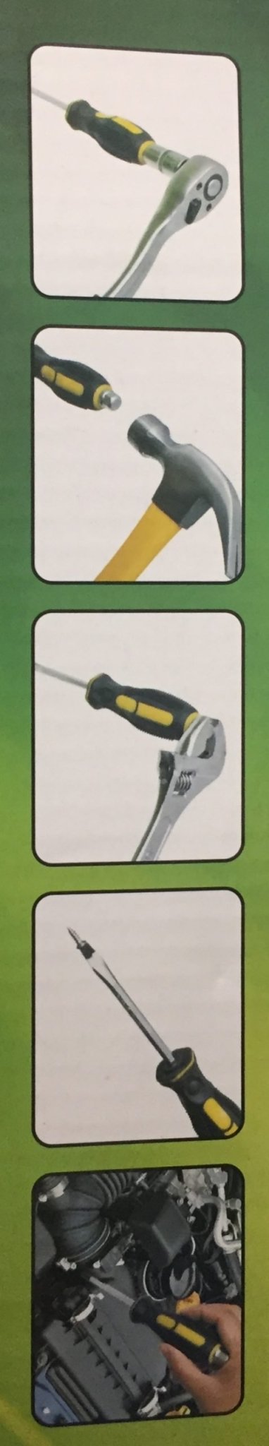 KIT/SET DI 12 CACCIAVITI A TAGLIO E A STELLA - Autoricambi4x4