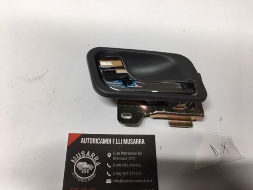 MANIGLIA INTERNA DESTRA CROMATA MITSUBISHI PAJERO II - Autoricambi4x4
