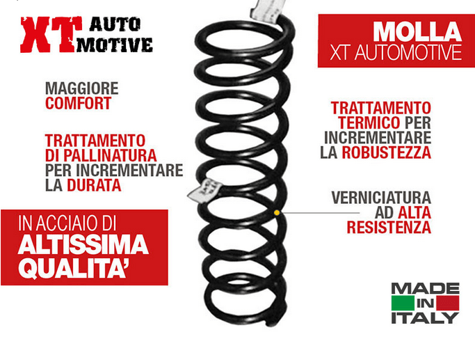 MOLLA +6CM OPEL FRONTERA (B) DAL 99 PASSO CORTO - Autoricambi4x4