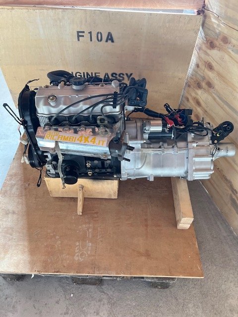 MOTORE COMPLETO CON CAMBIO PIAGGIO PORTER (F10A) (MODELLO INIEZIONE) - Autoricambi4x4