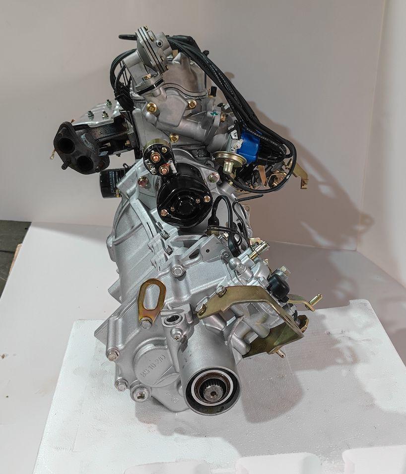 MOTORE COMPLETO CON CAMBIO SUZUKI SJ410/ SANTANA/ SAMURAI 1.0 (F10A) (MODELLO A CARBURATORE) - Autoricambi4x4