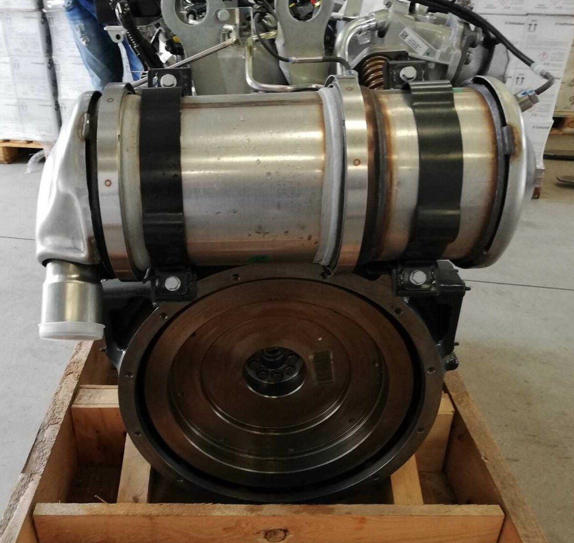 MOTORE NUOVO PERKINS 4 CILINDRI TURBO_ COMMORAIL CON CENTRALINA - Autoricambi4x4