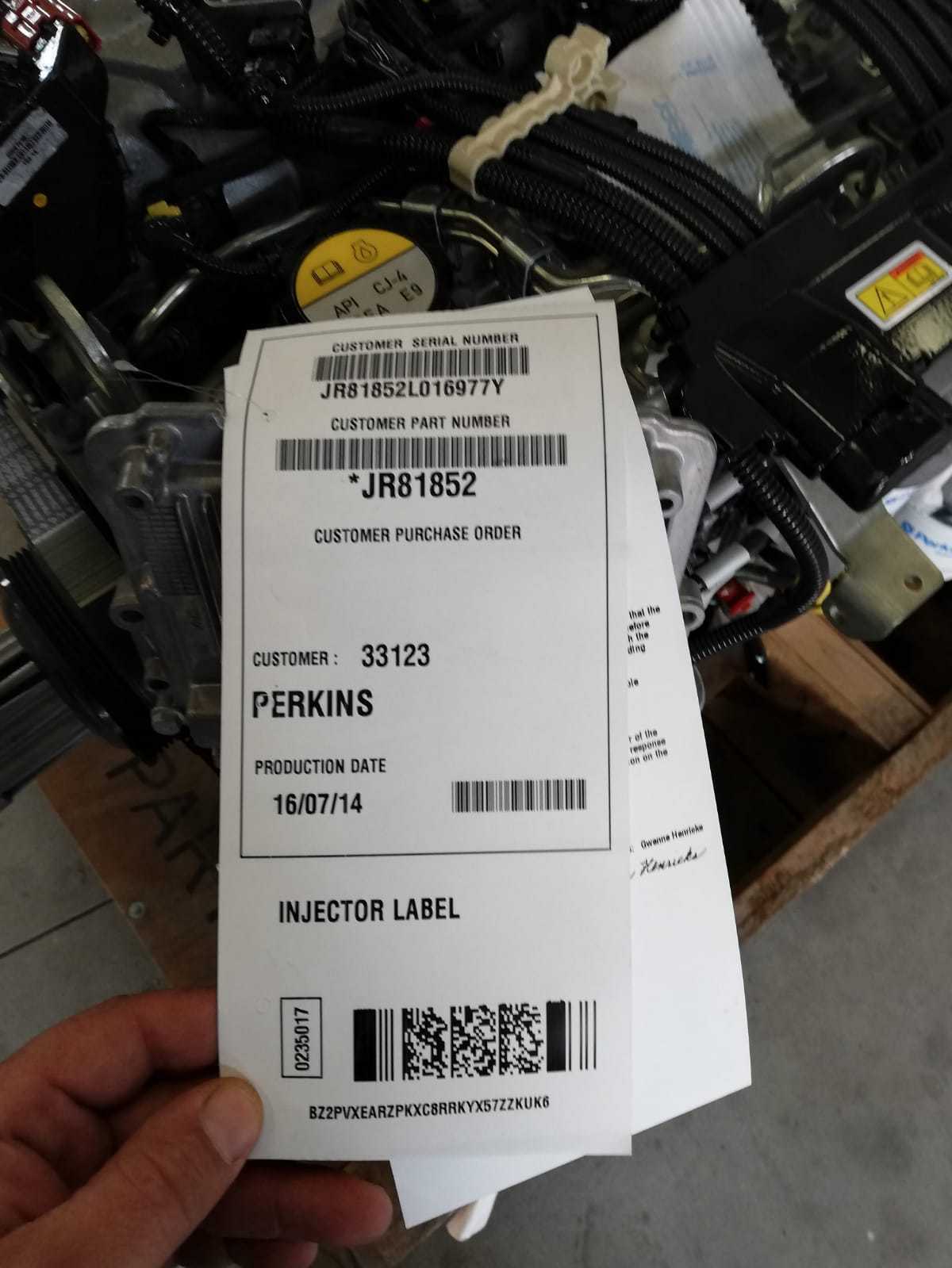 MOTORE NUOVO PERKINS 4 CILINDRI TURBO_ COMMORAIL CON CENTRALINA - Autoricambi4x4