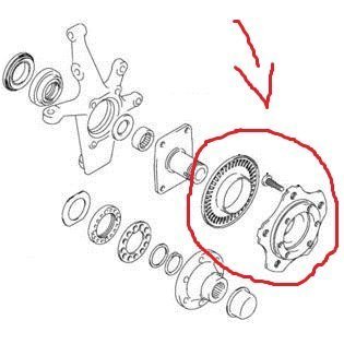 MOZZO RUOTA ANTERIORE SUZUKI GRAND VITARA DAL 1998 AL 2006 - Autoricambi4x4