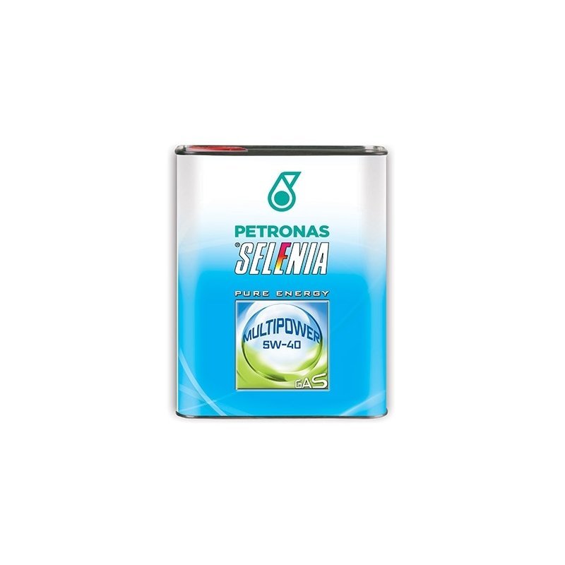 OLIO MOTORE SELENIA MULTIPOWER 5W40 GAS lt.2 - Autoricambi4x4