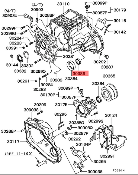 PARAOLIO DIFFERENZIALE MITSUBISHI L200/ PAJERO (ORIGINALE) - Autoricambi4x4
