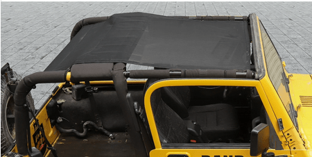 PARASOLE/ RETE SOLARE PER TETTO JEEP WRANGLER TJ - Autoricambi4x4
