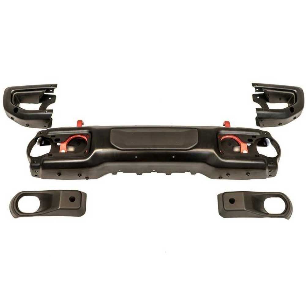 Paraurti anteriore in acciaio con piastra verricello OFD - Autoricambi4x4