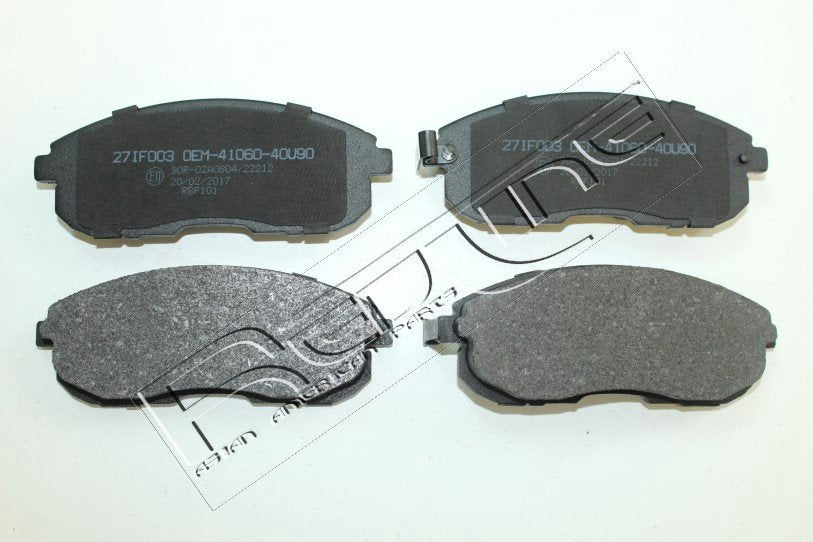 PASTIGLIE FRENO ANTERIORE INFINITI I 30/ NISSAN (CUBE/ JUKE/ MAXIMA/ PULSAR/ TIIDA)/ SUZUKI SX4 - Autoricambi4x4