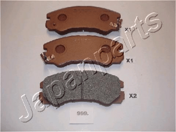 PASTIGLIE FRENO ANTERIORE ISUZU TROOPER / OPEL FRONTERA/ MONTEREY - Autoricambi4x4