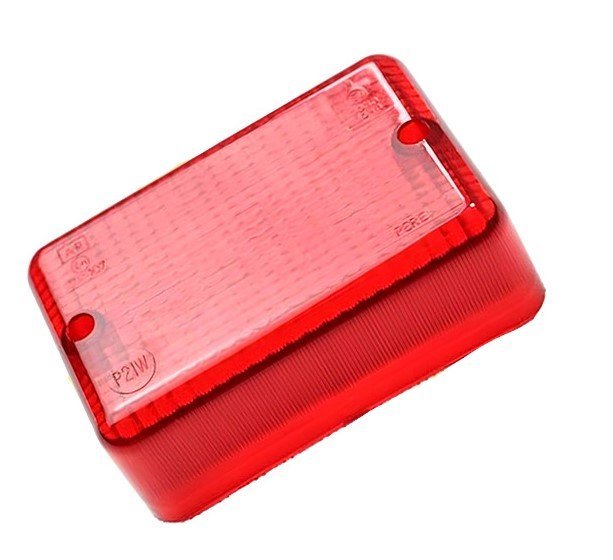 PLASTICA FARO RETTANGOLARE ROSSO DEFENDER - Autoricambi4x4