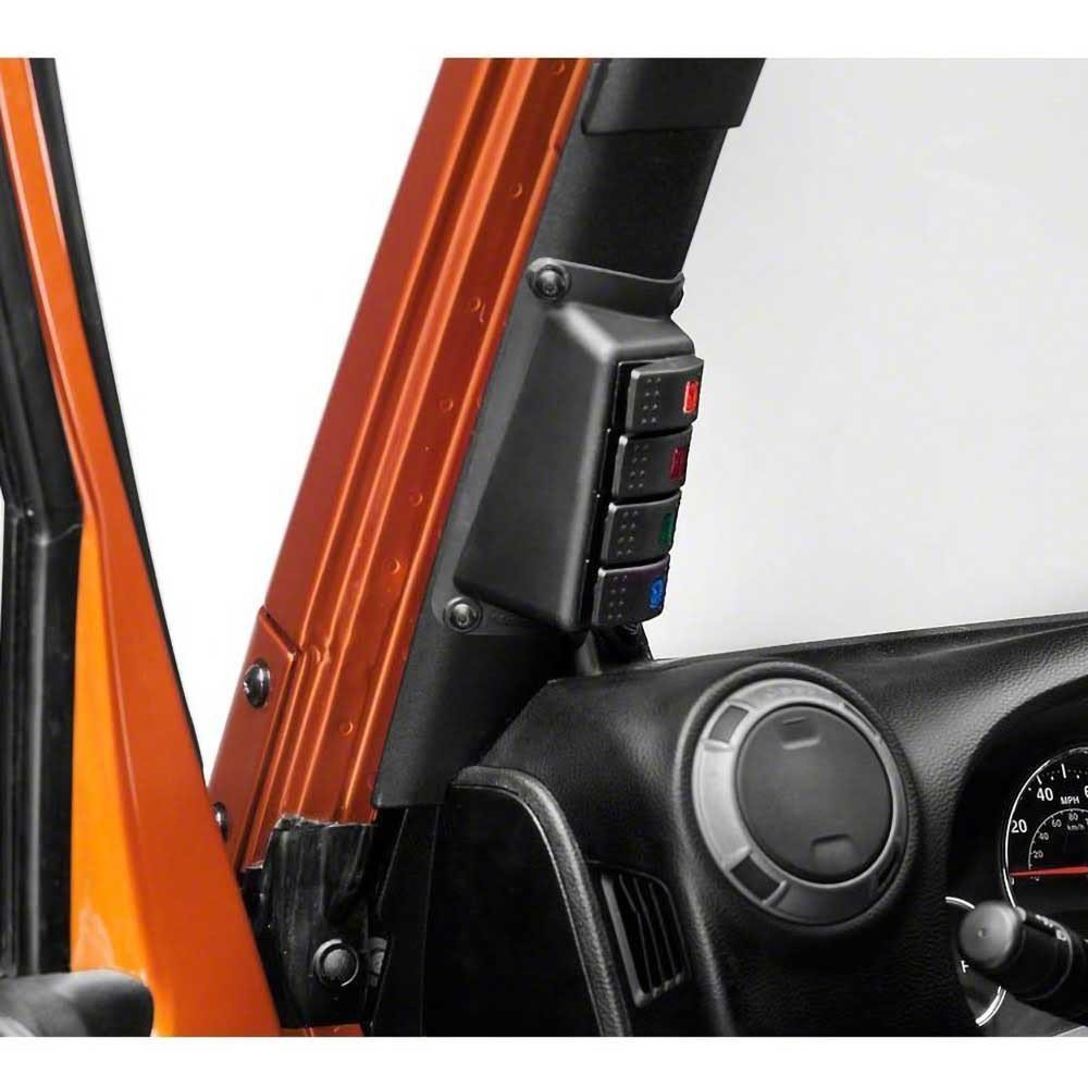 Pod interruttore montante A con interruttori Rocker Daystar - Autoricambi4x4