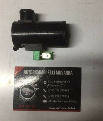 POMPA ACQUA TERGICRISTALLO/POMPA LAVAVETRI MITSUBISHI L200/PAJERO - Autoricambi4x4