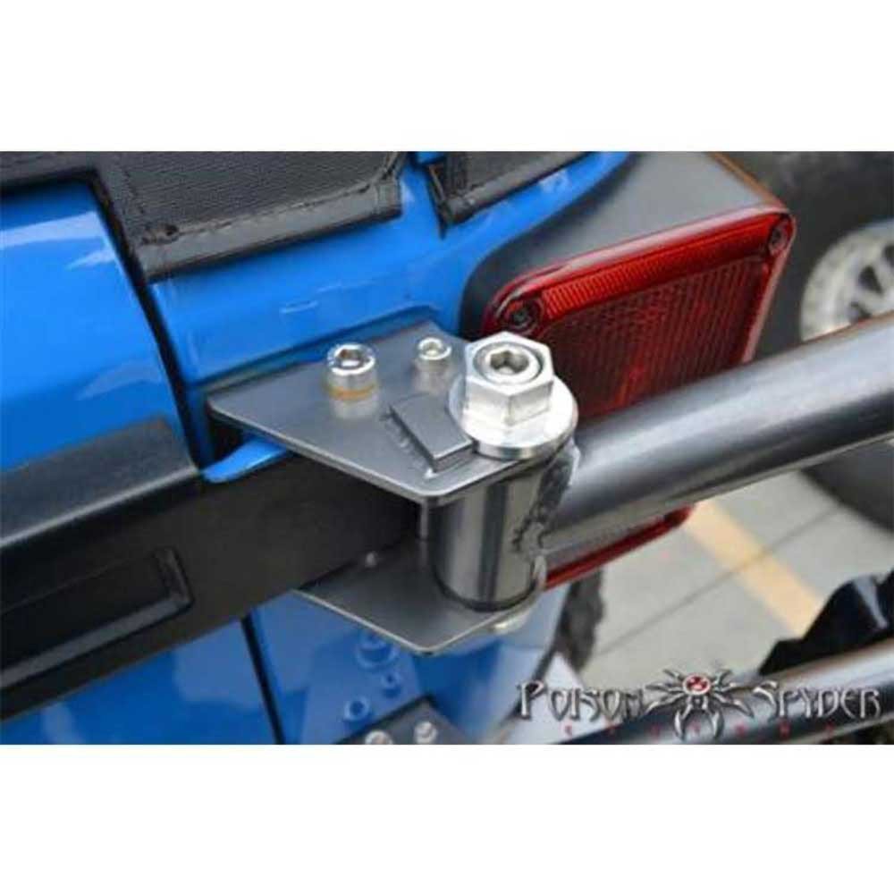 Porta ruota montato sul telaio Poison Spyder - Autoricambi4x4