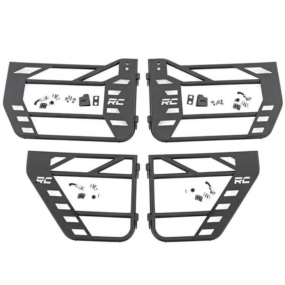 Portiere tubolari anteriori e posteriori in acciaio Rough Country - Autoricambi4x4