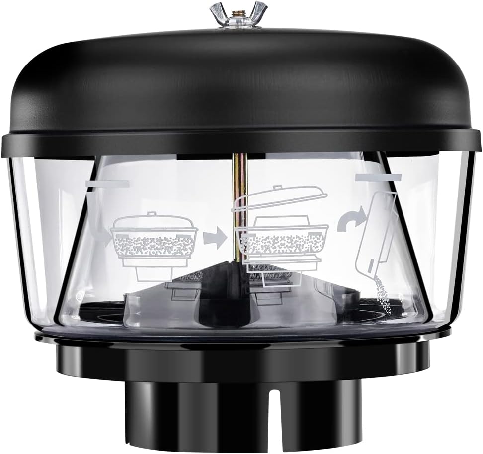 PREFILTRO A CICLONE/ PREFILTRO CICLONICO PER SNORKEL (diametro 77mm) - Autoricambi4x4