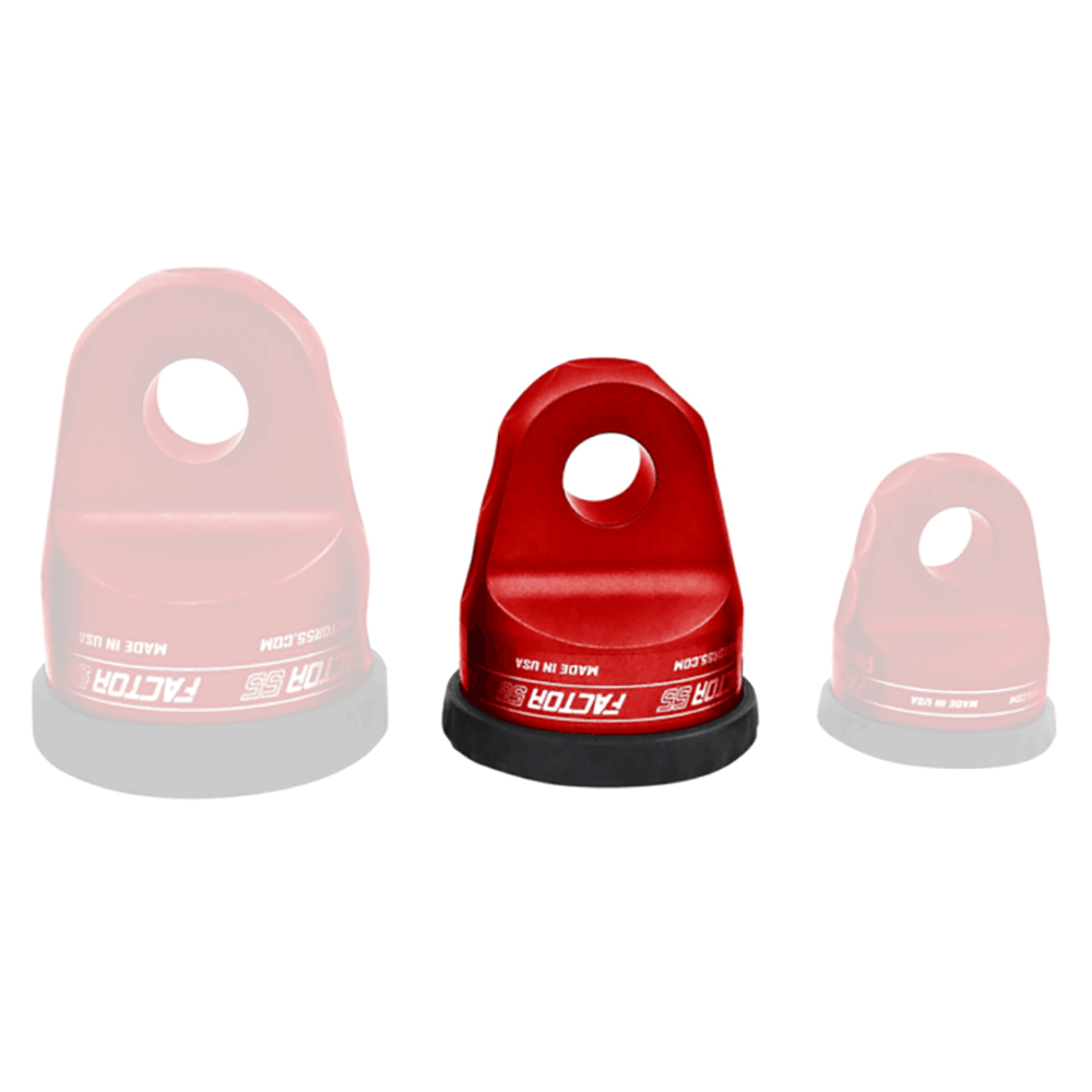 ProLink con perno in titanio e protezione in gomma rossa Factor 55 - Autoricambi4x4